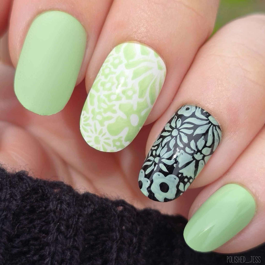 Saaristo Sage (B543) - Cream Green Stamping Polish