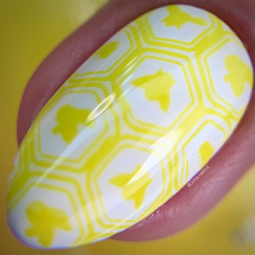Honeydew (B471) - Cream Yellow Stamping Polish