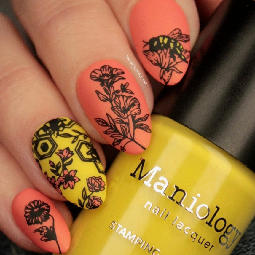 Honeydew (B471) - Cream Yellow Stamping Polish