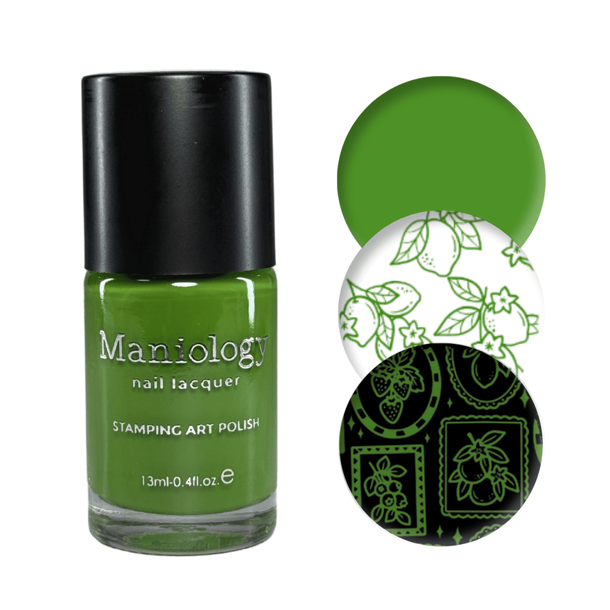 Apple Crisp (B549) - Cream Green Stamping Polish