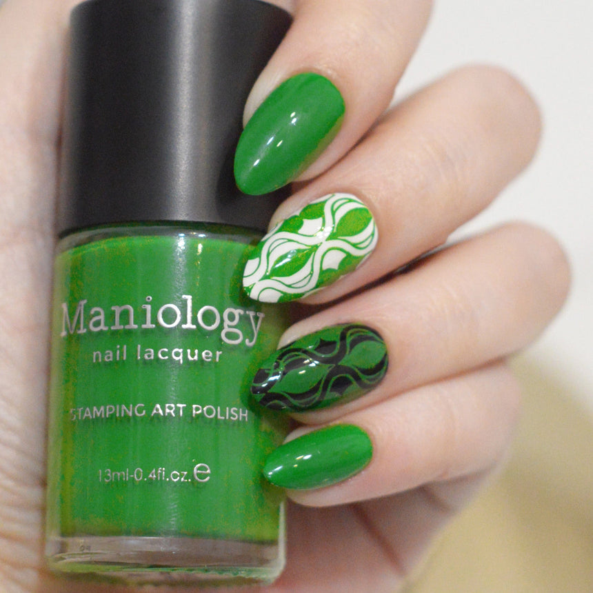 Apple Crisp (B549) - Cream Green Stamping Polish