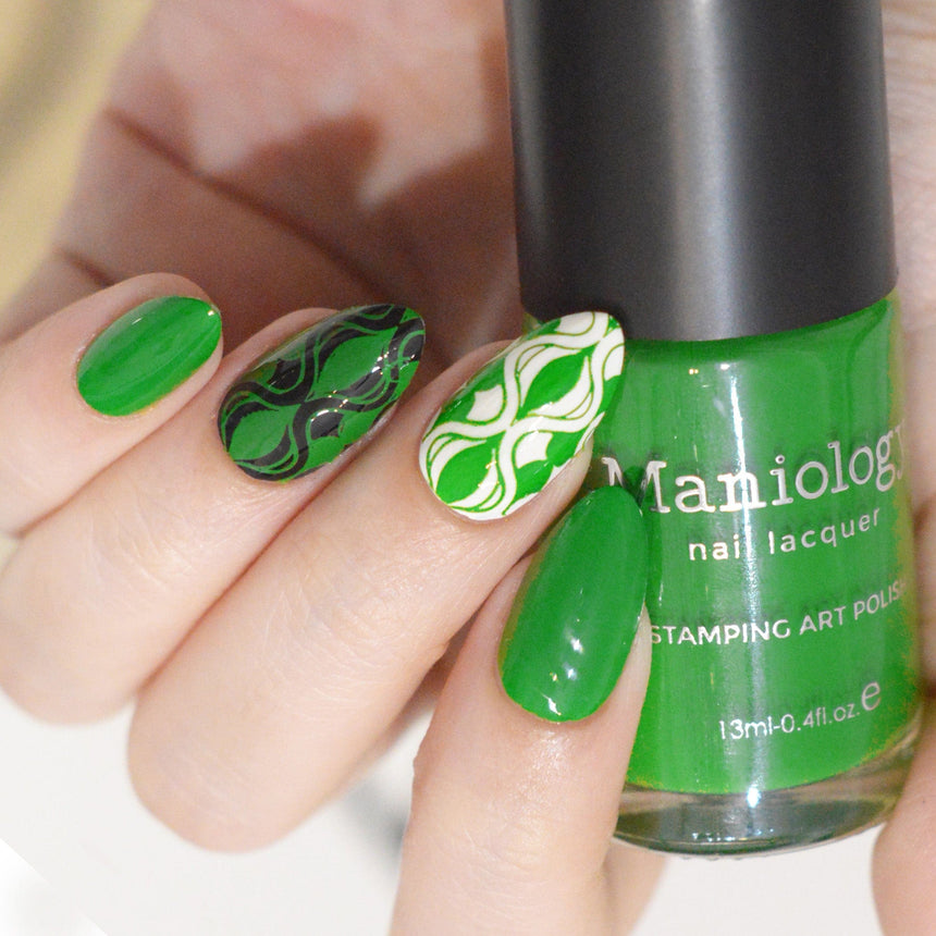 Apple Crisp (B549) - Cream Green Stamping Polish