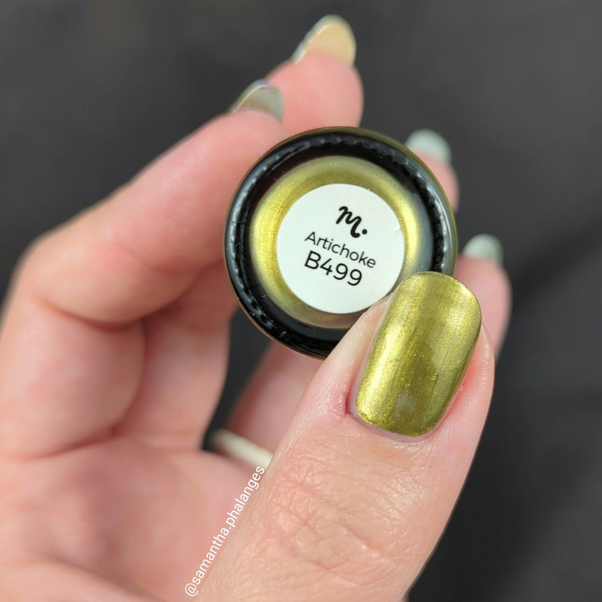 Artichoke (B499) - Duochrome Green Stamping Polish