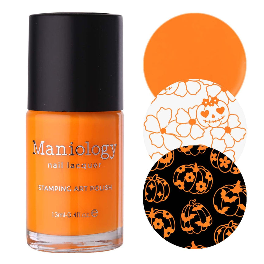 Funkmaster 666 (B523) - Bright Orange Stamping Polish