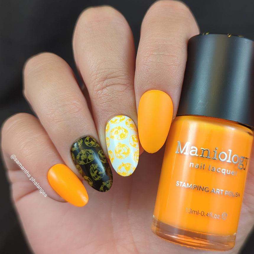 Funkmaster 666 (B523) - Bright Orange Stamping Polish