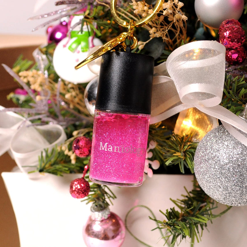 Maniology Polish Bottle Keychain