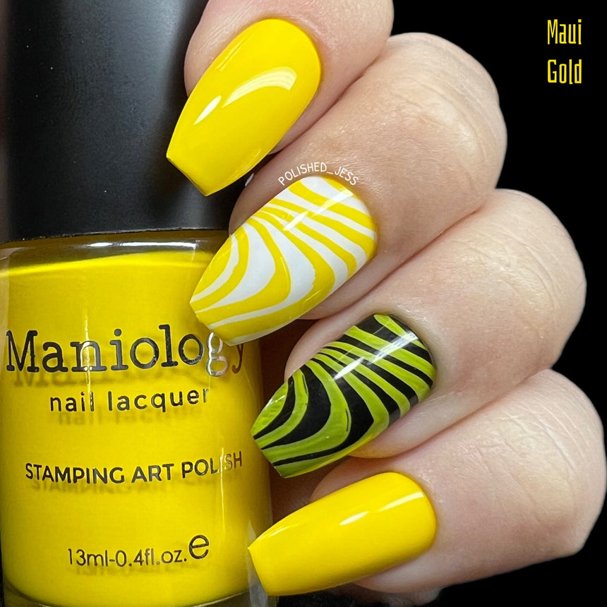 Maui Gold (B282) - Pineapple Yellow Stamping Polish
