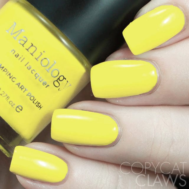 Maui Gold (B282) - Pineapple Yellow Stamping Polish