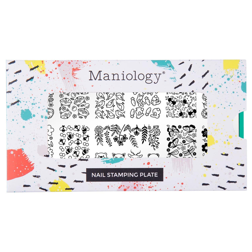 Meadow Magic (M466) - Nail Stamping Plate