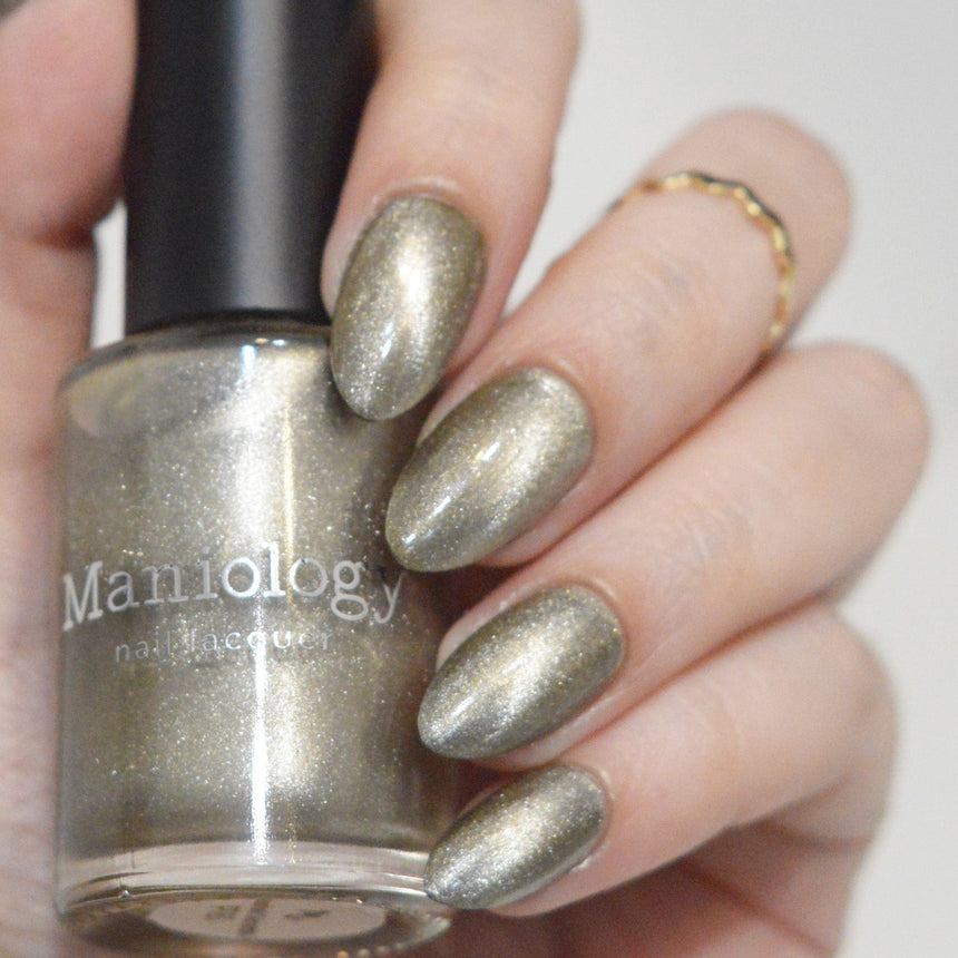 Mermaid Mirage: Seashell Secrets (P181) - Champagne Magnetic Nail Polish