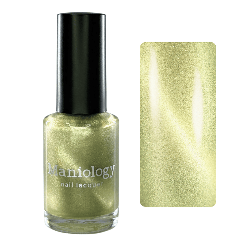 Mermaid Mirage: Electric Algae (P182) - Soft Lime Green Magnetic Nail Polish