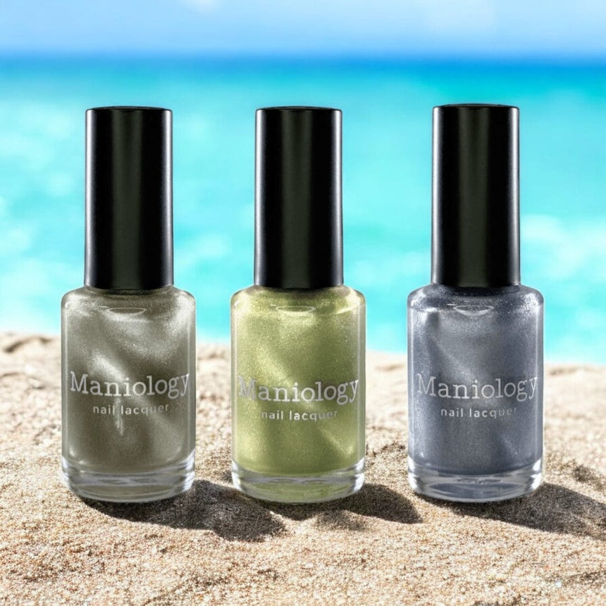 Mermaid Mirage: 3-Piece Magnetic Nail Polish Set