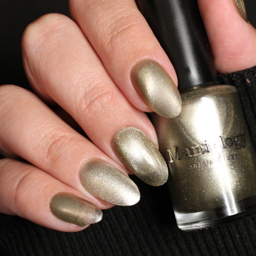 Mermaid Mirage: Seashell Secrets (P181) - Champagne Magnetic Nail Polish