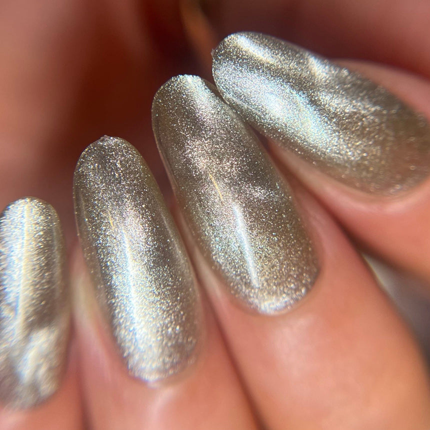 Mermaid Mirage: Seashell Secrets (P181) - Champagne Magnetic Nail Polish