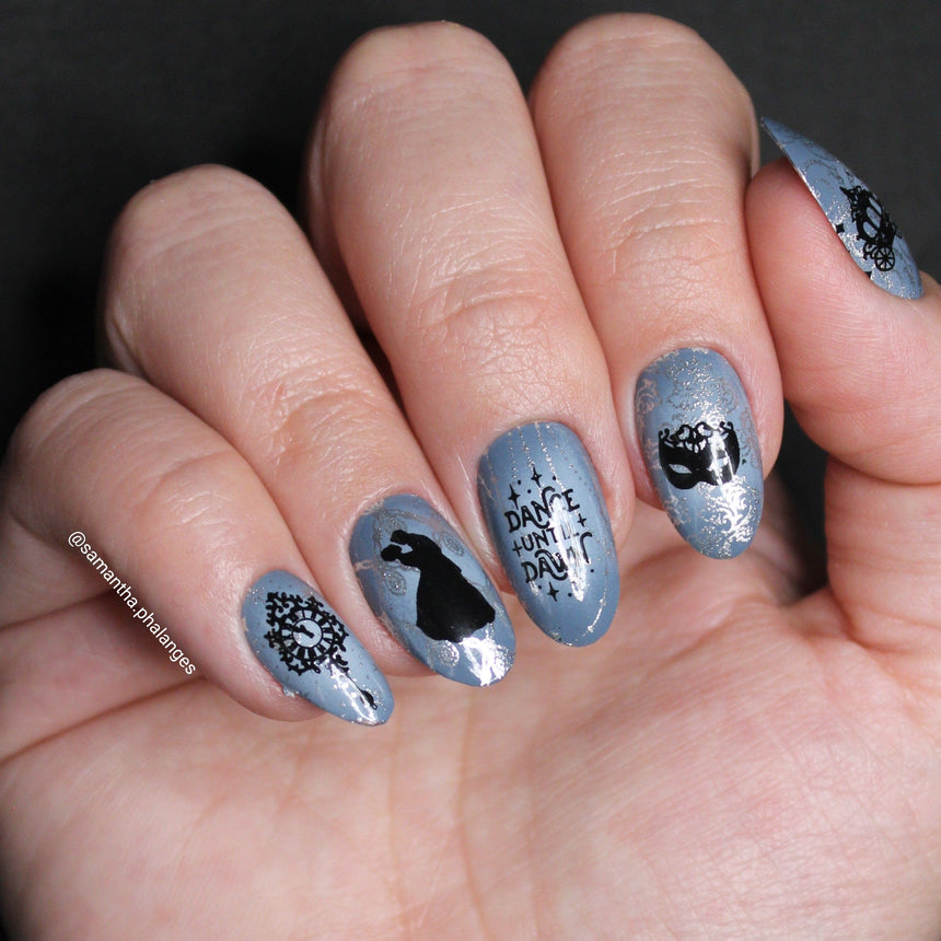 Midnight Ball (M579) - Nail Stamping Plate