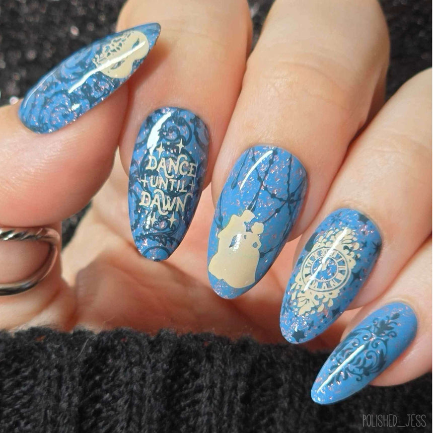 Midnight Ball (M579) - Nail Stamping Plate