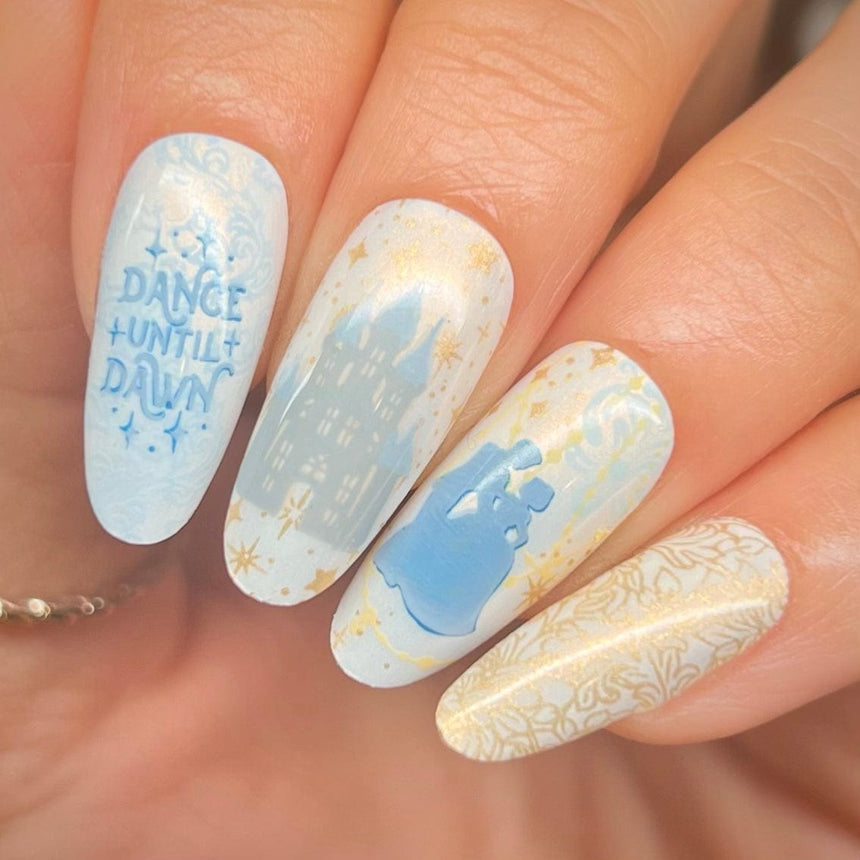 Midnight Ball (M579) - Nail Stamping Plate