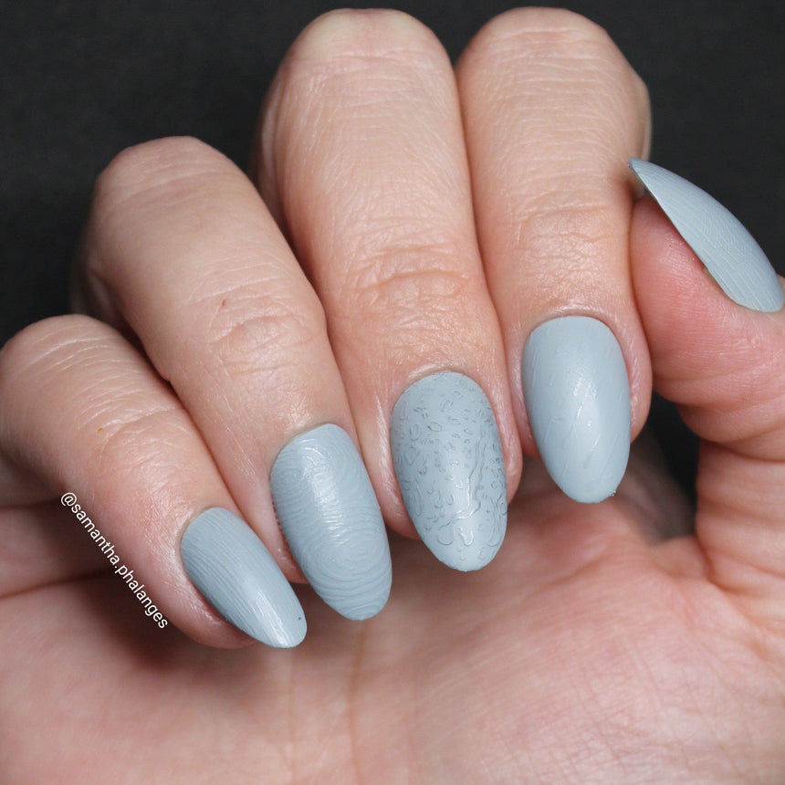 Misty Mornings (M575) - Nail Stamping Plate