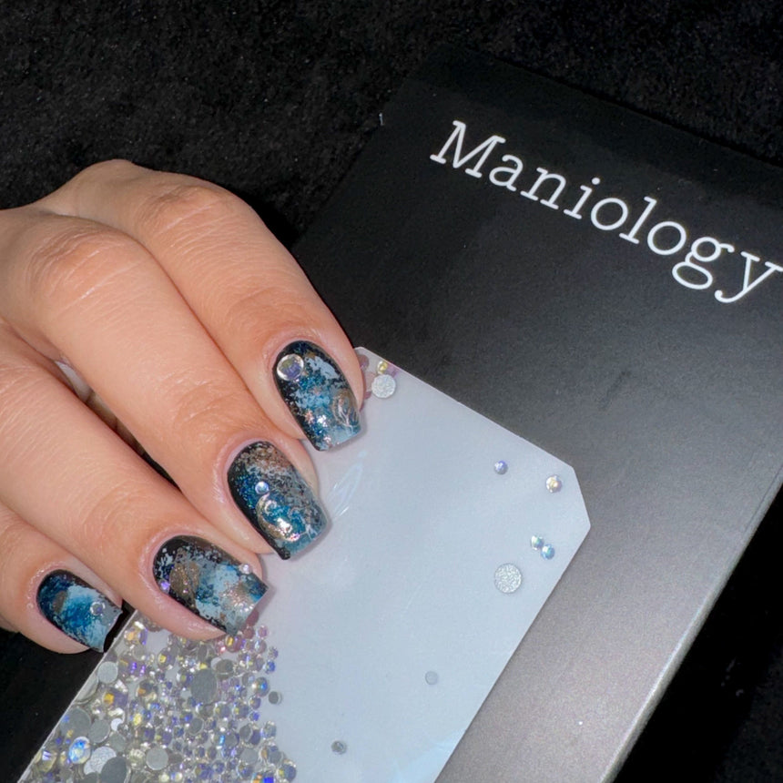 Mix Sizes Round Nail Art Rhinestones