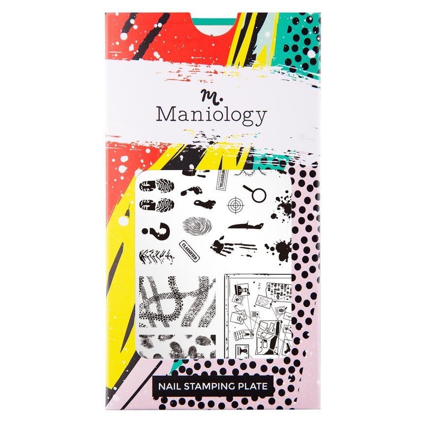 Crime Scene (M394) - Nail Stamping Plate