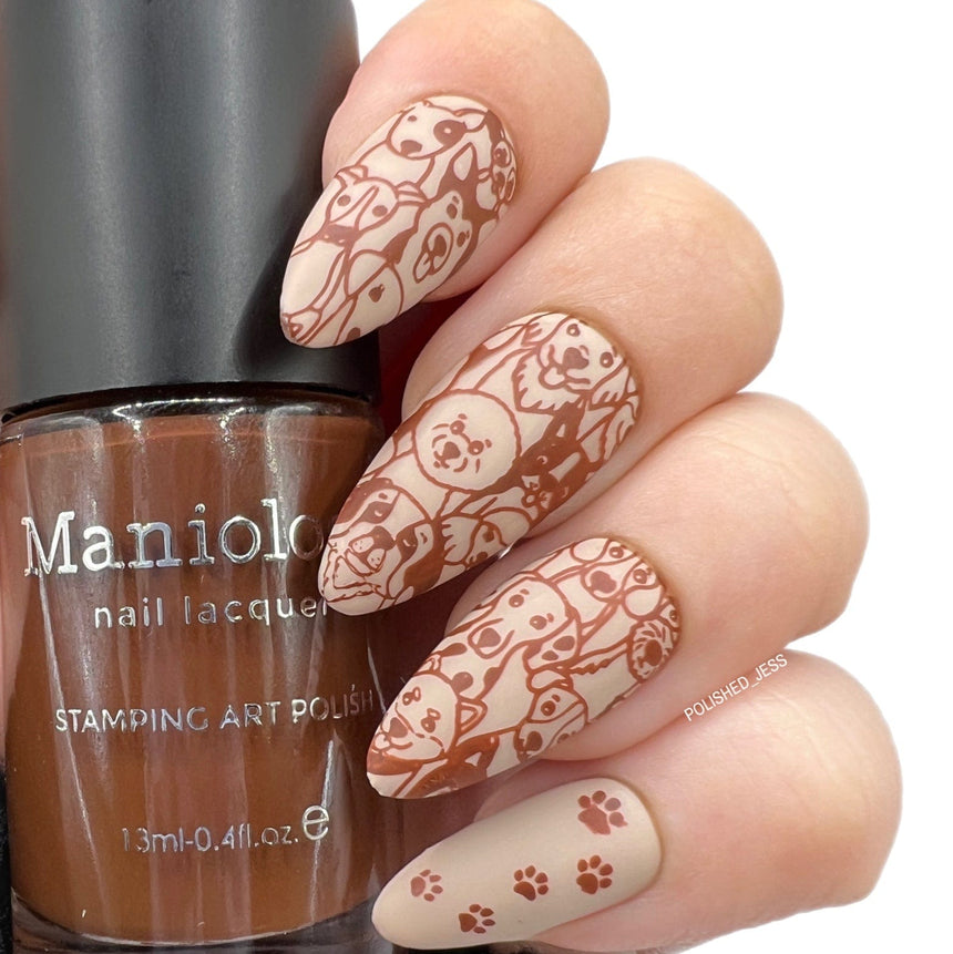 Mythos Collection: Annato Clay (B196) Dirt Brown Stamping Polish