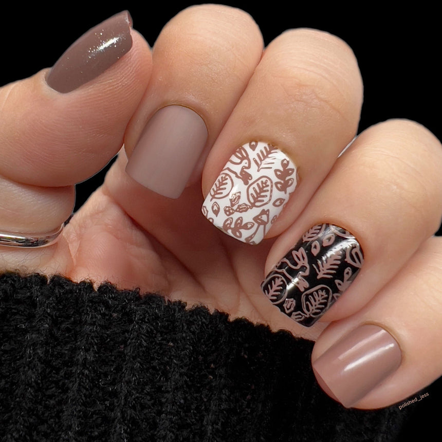 Night Forest: Sequoia (B299) Taupe Stamping Polish