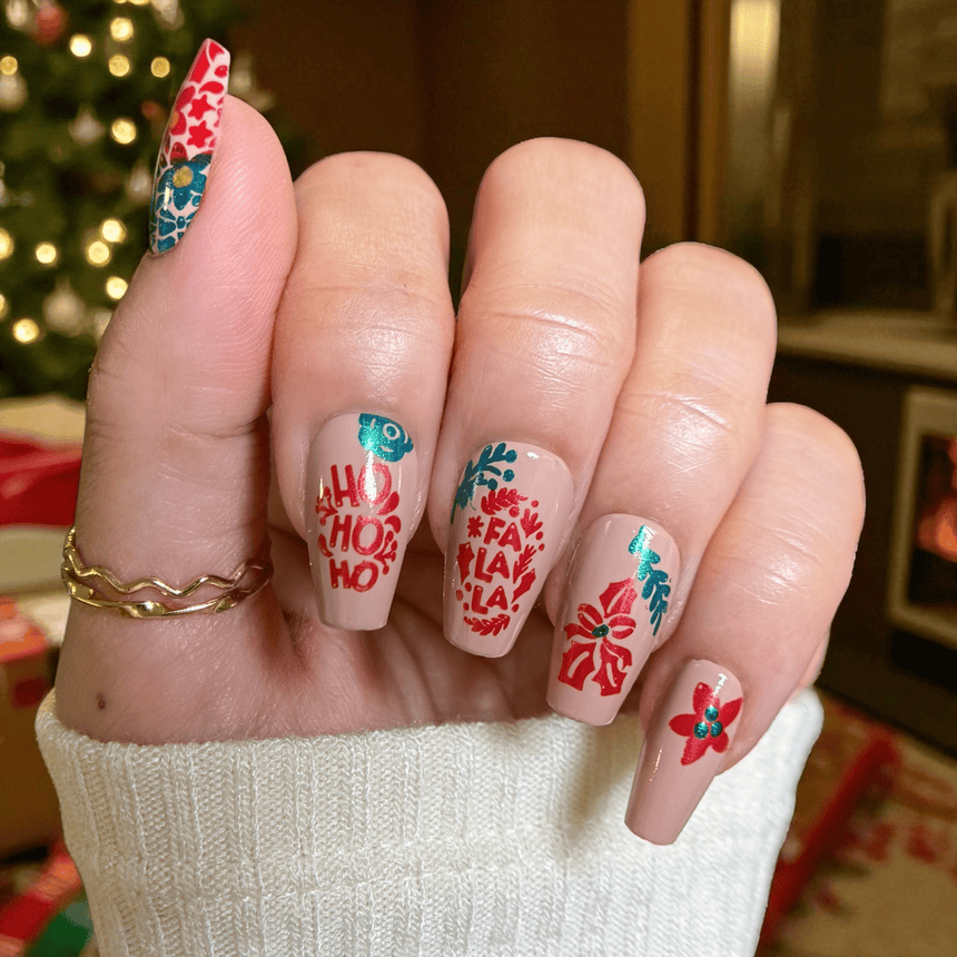 Nordic Noel: Nail Stamping Starter Kit