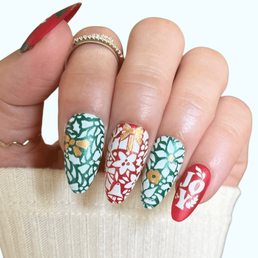 Nordic Noel: Nail Stamping Starter Kit
