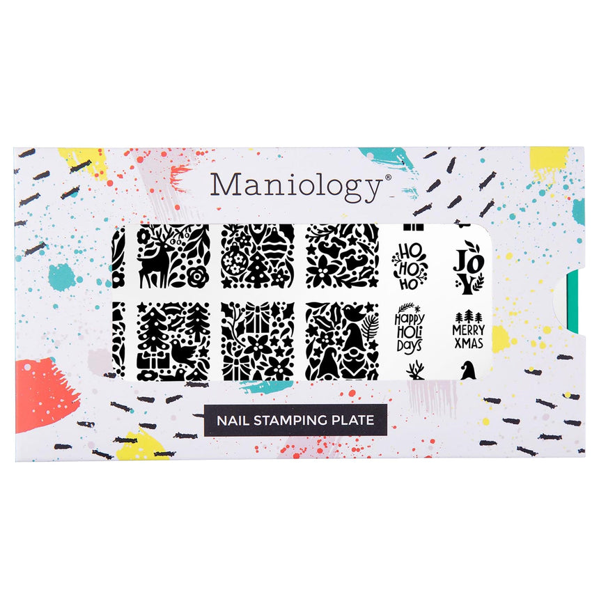 Nordic Noel (M644) - Nail Stamping Plate