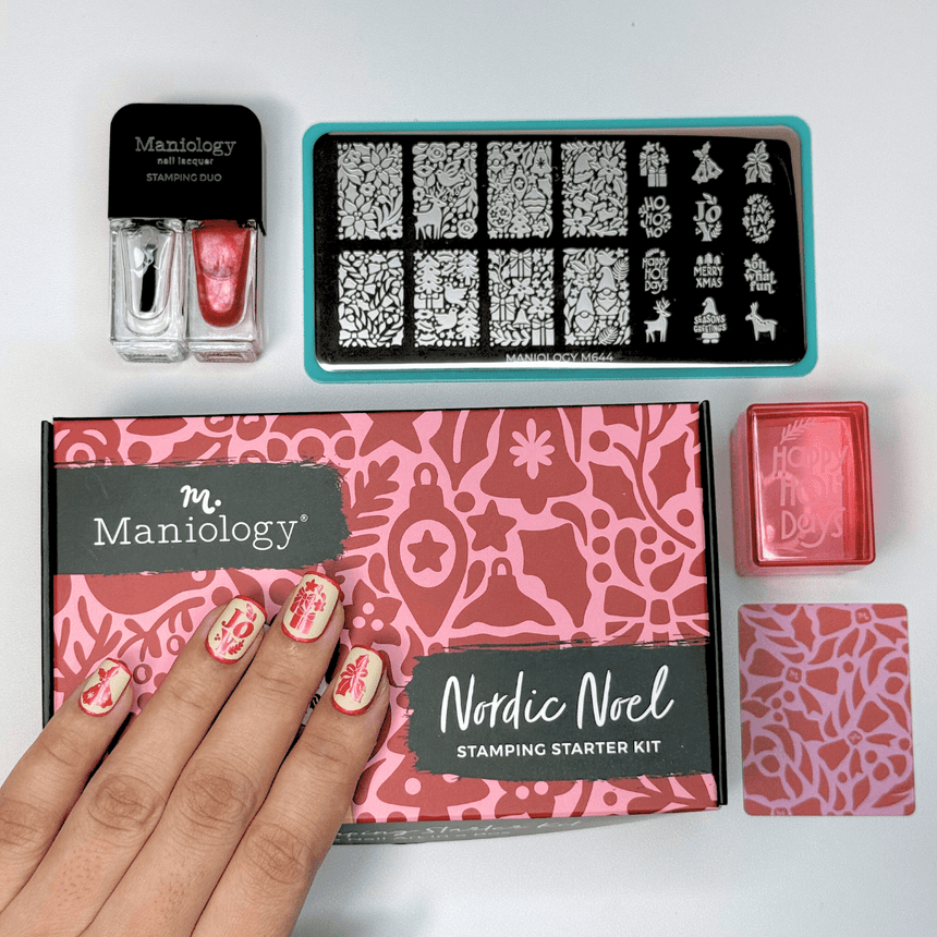 Nordic Noel: Nail Stamping Starter Kit