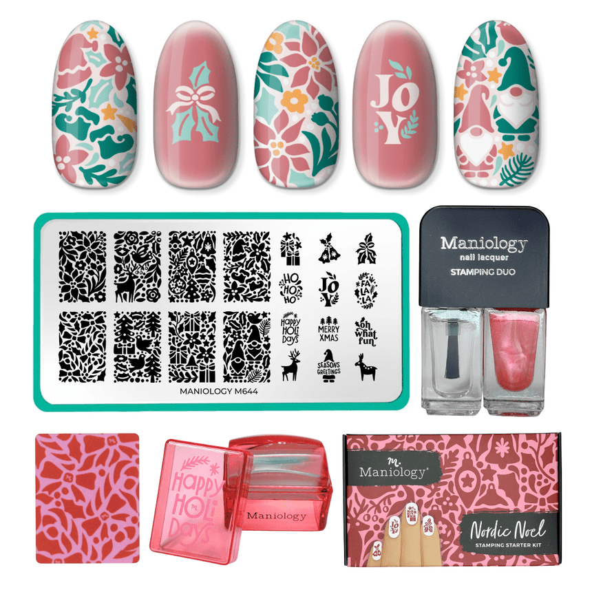 Nordic Noel: Nail Stamping Starter Kit
