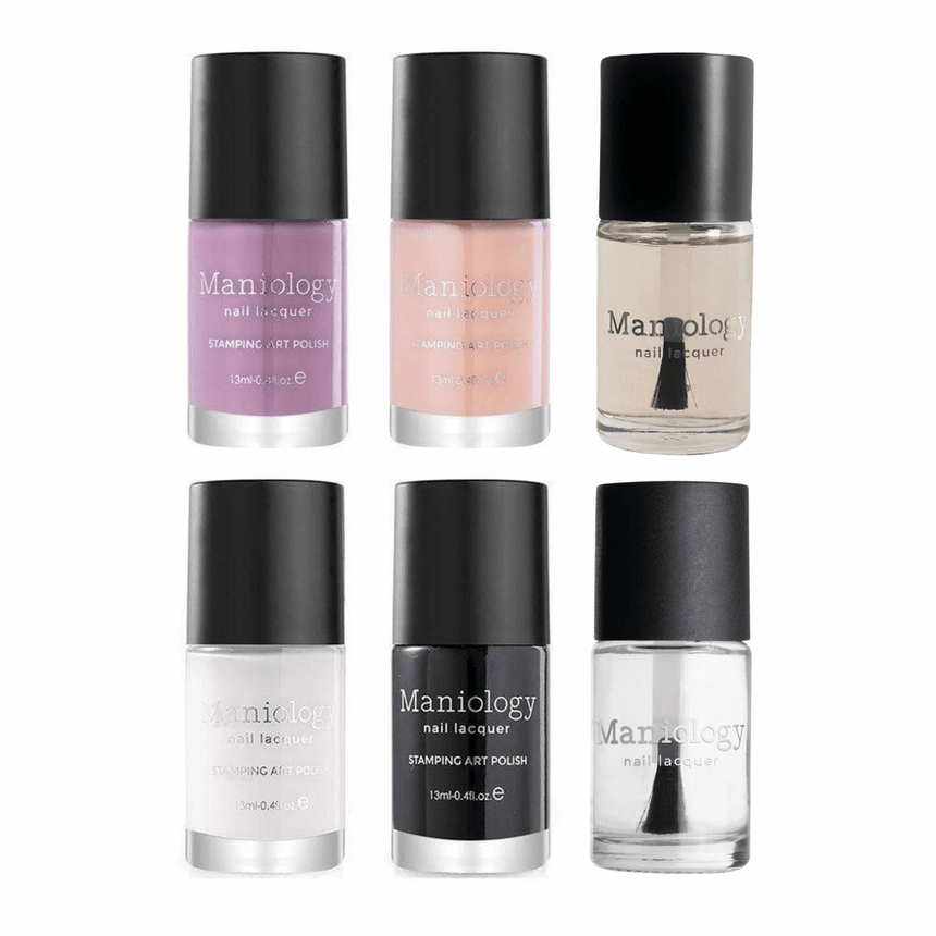 Not Your Basic Bundle: 6-Piece Top Coat, Base Coat & Polish Set