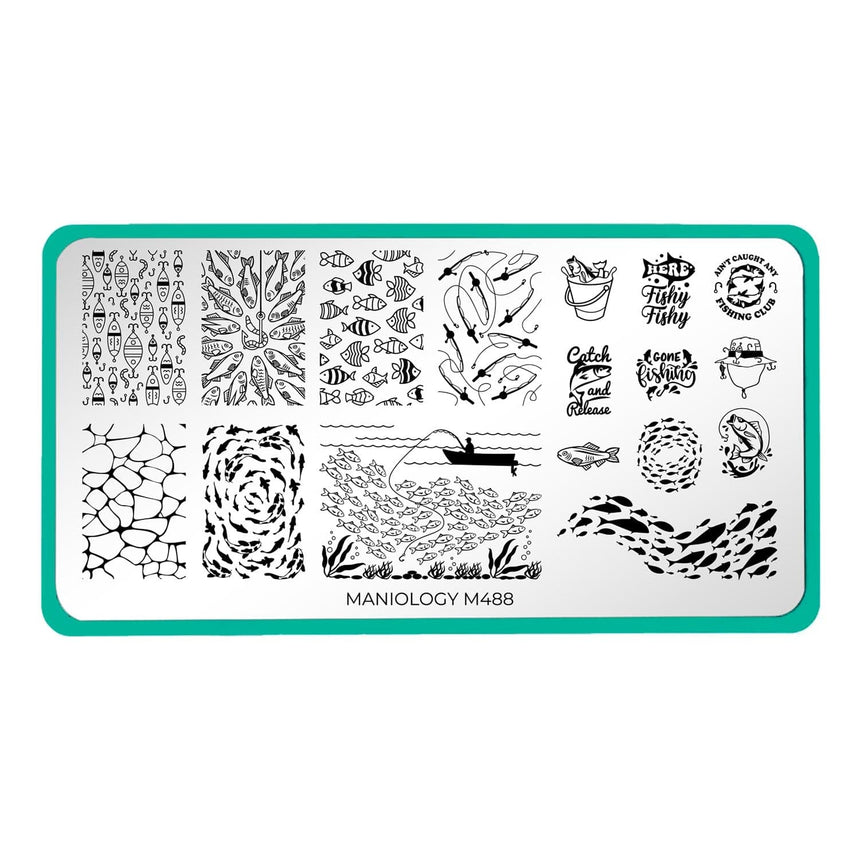 Off the Hook (M488) - Nail Stamping Plate