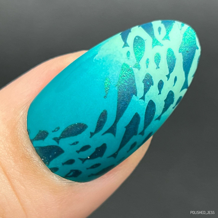 Off the Hook (M488) - Nail Stamping Plate