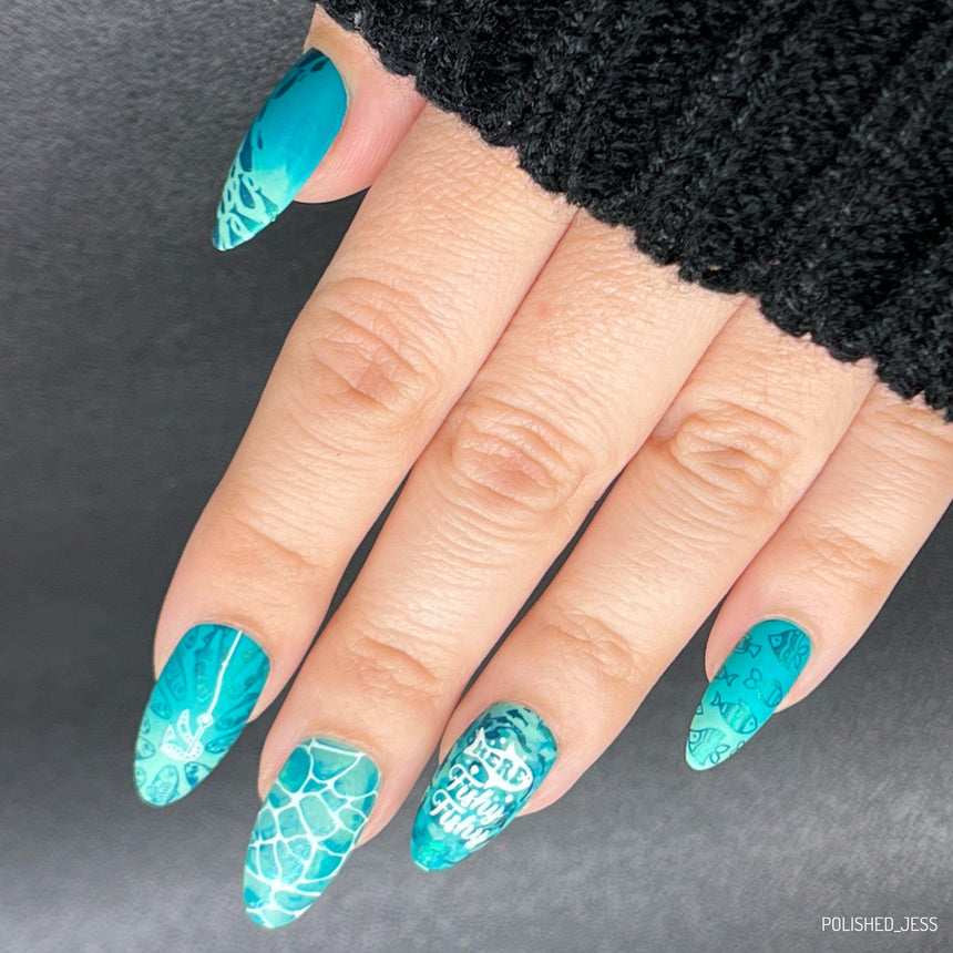 Off the Hook (M488) - Nail Stamping Plate