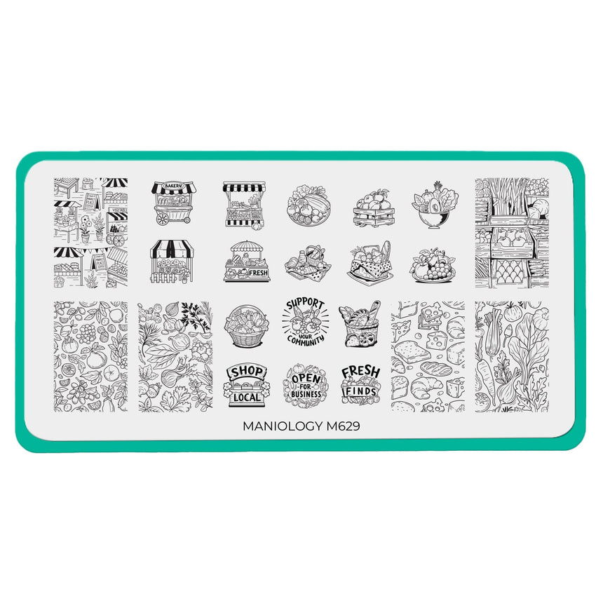 Open Market (M629) - Nail Stamping Plate