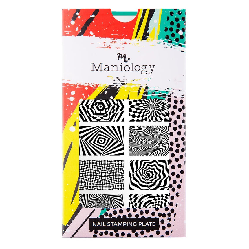 Optic Twisters (M402) - Nail Stamping Plate
