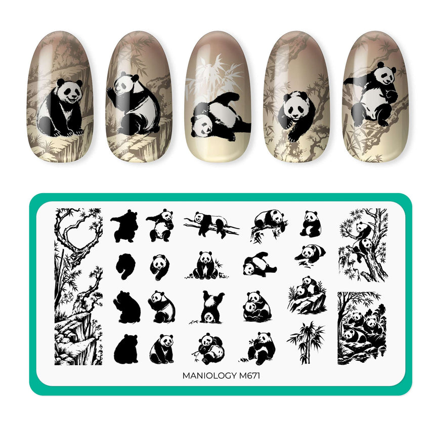 Pand-a-monium (M671) - Nail Stamping Plate