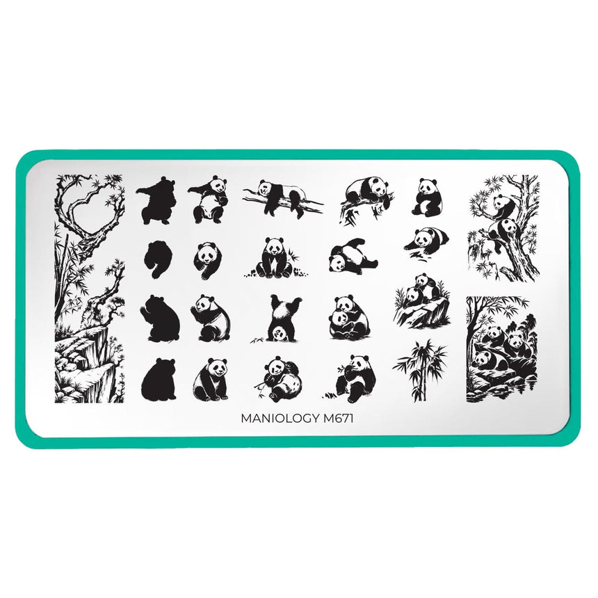 Pand-a-monium (M671) - Nail Stamping Plate