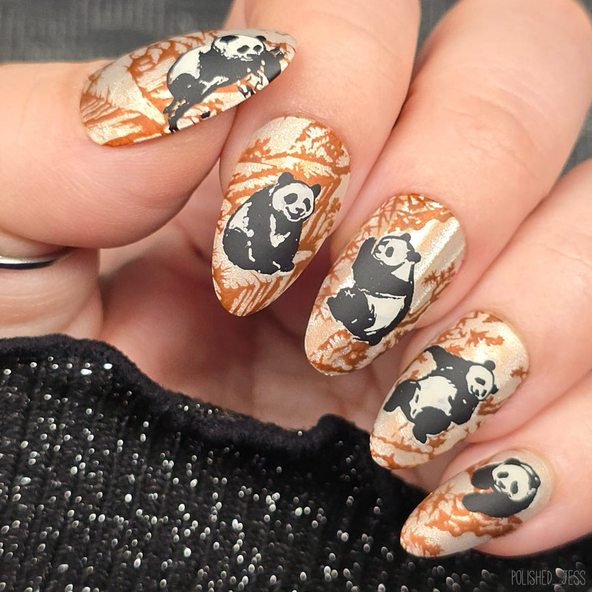 Pand-a-monium (M671) - Nail Stamping Plate