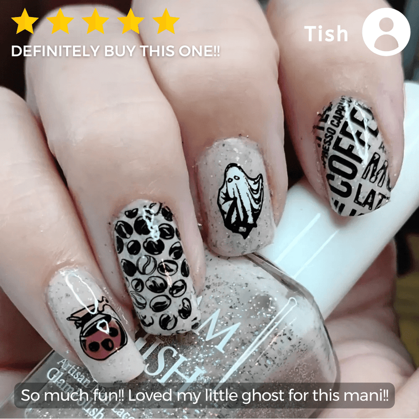 Paranormal Activity (M315) - Nail Stamping Plate