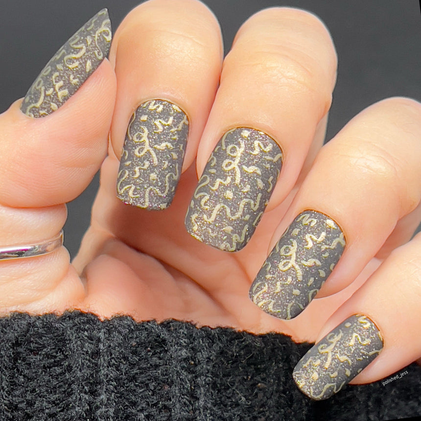 Party Time (M457) - Nail Stamping Plate