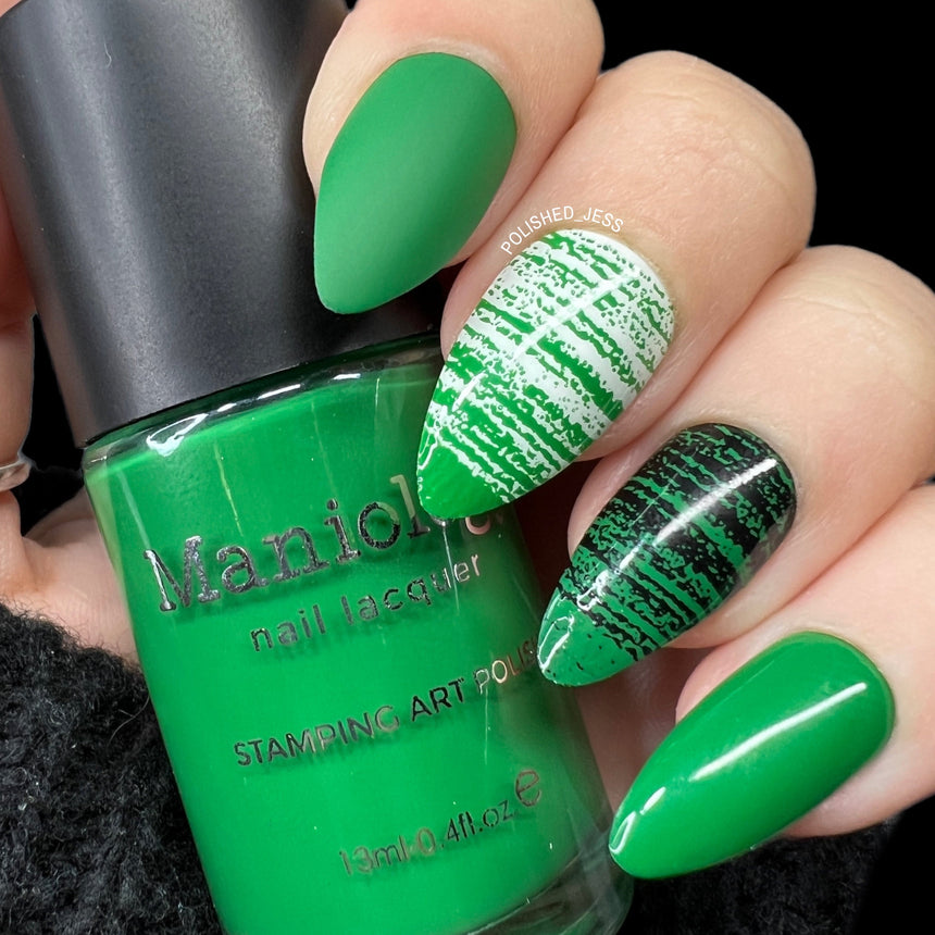 Perfect Trio: 3-Piece Lucky Clover Nail Stamping Polish Set