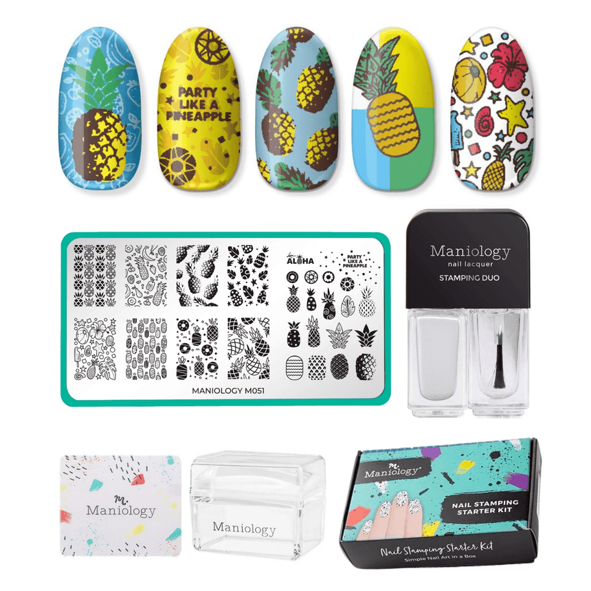 Pineapple Whip Party: Nail Stamping Starter Kit