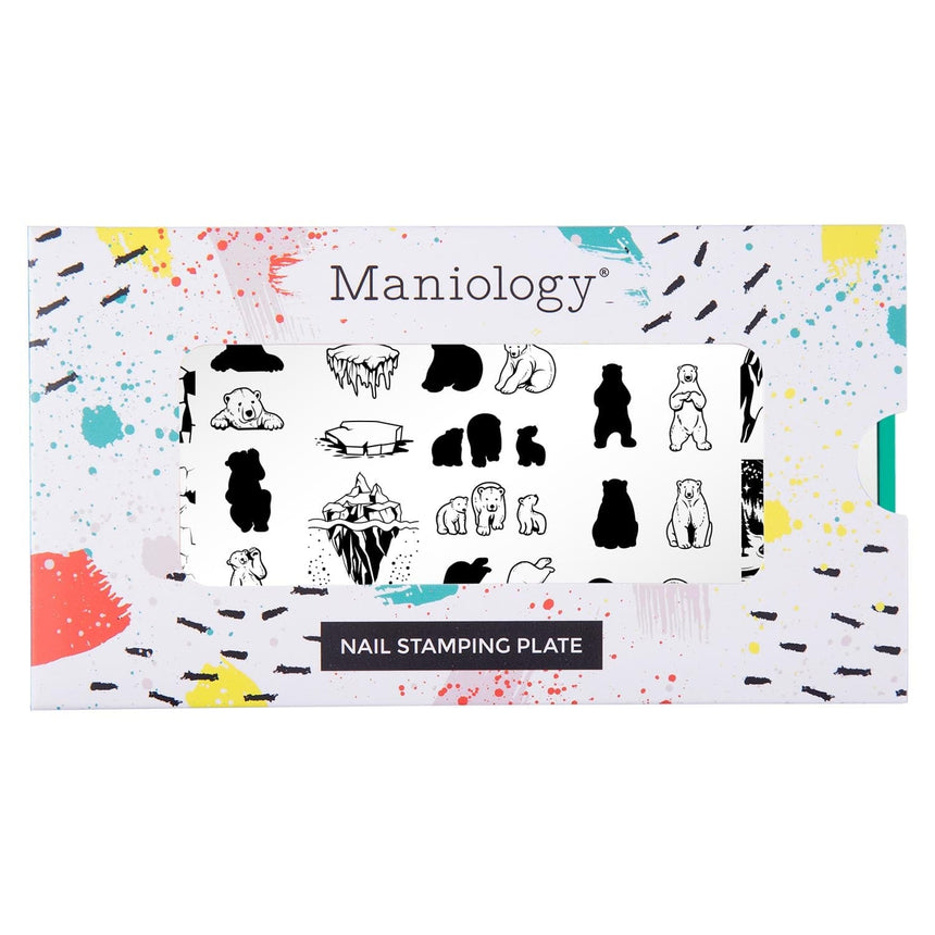 Polar Bears (M537) - Nail Stamping Plate