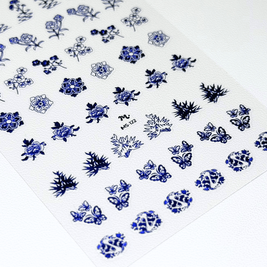 Porcelain Pictures (MS-122) - Nail Art Sticker