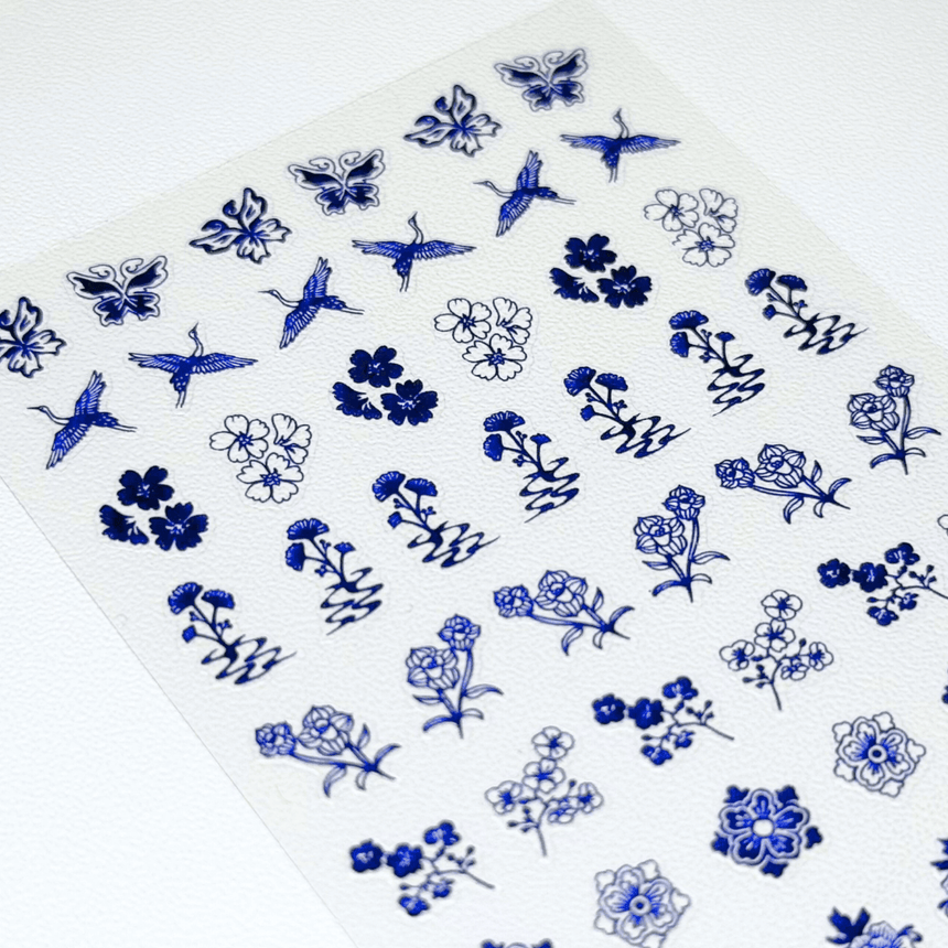 Porcelain Pictures (MS-122) - Nail Art Sticker