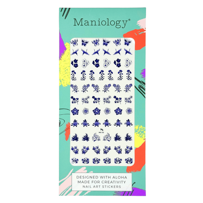 Porcelain Pictures (MS-122) - Nail Art Sticker