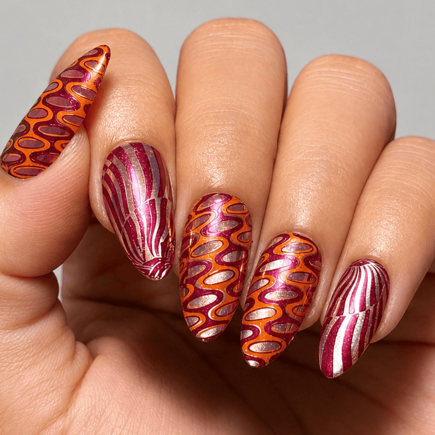 Prince of Prints (M724) - Nail Stamping Plate