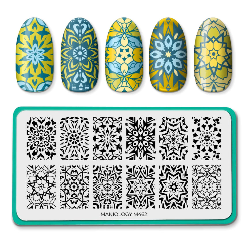 Prism Dreams (M462) - Nail Stamping Plate